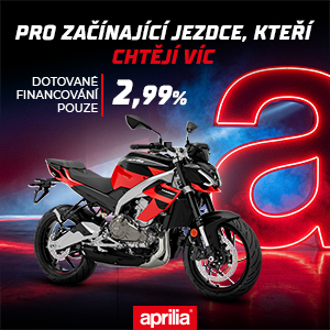 Tvoje první opravdová Aprilia
