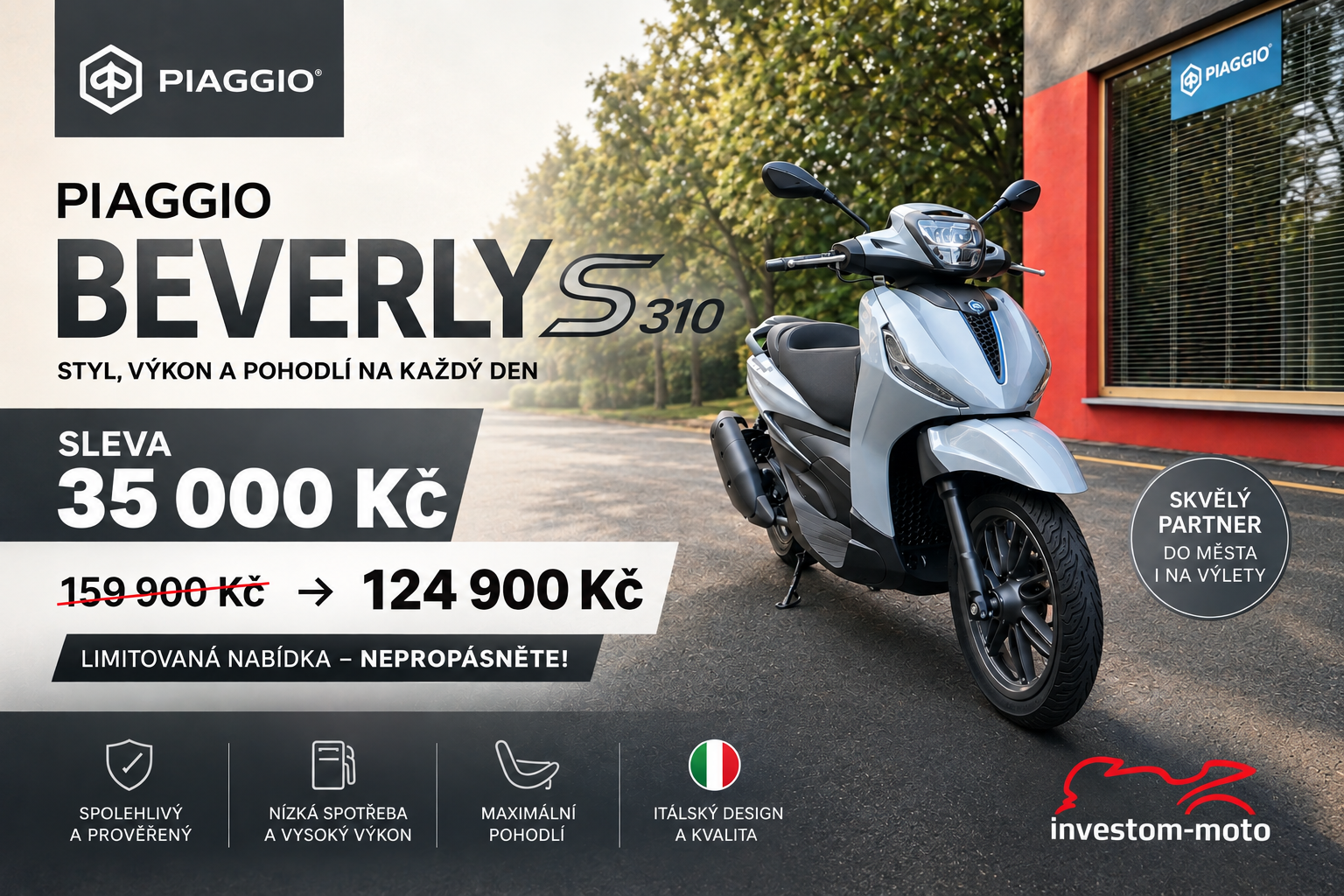 SLEVA 35 000 Kč na Beverly S 310