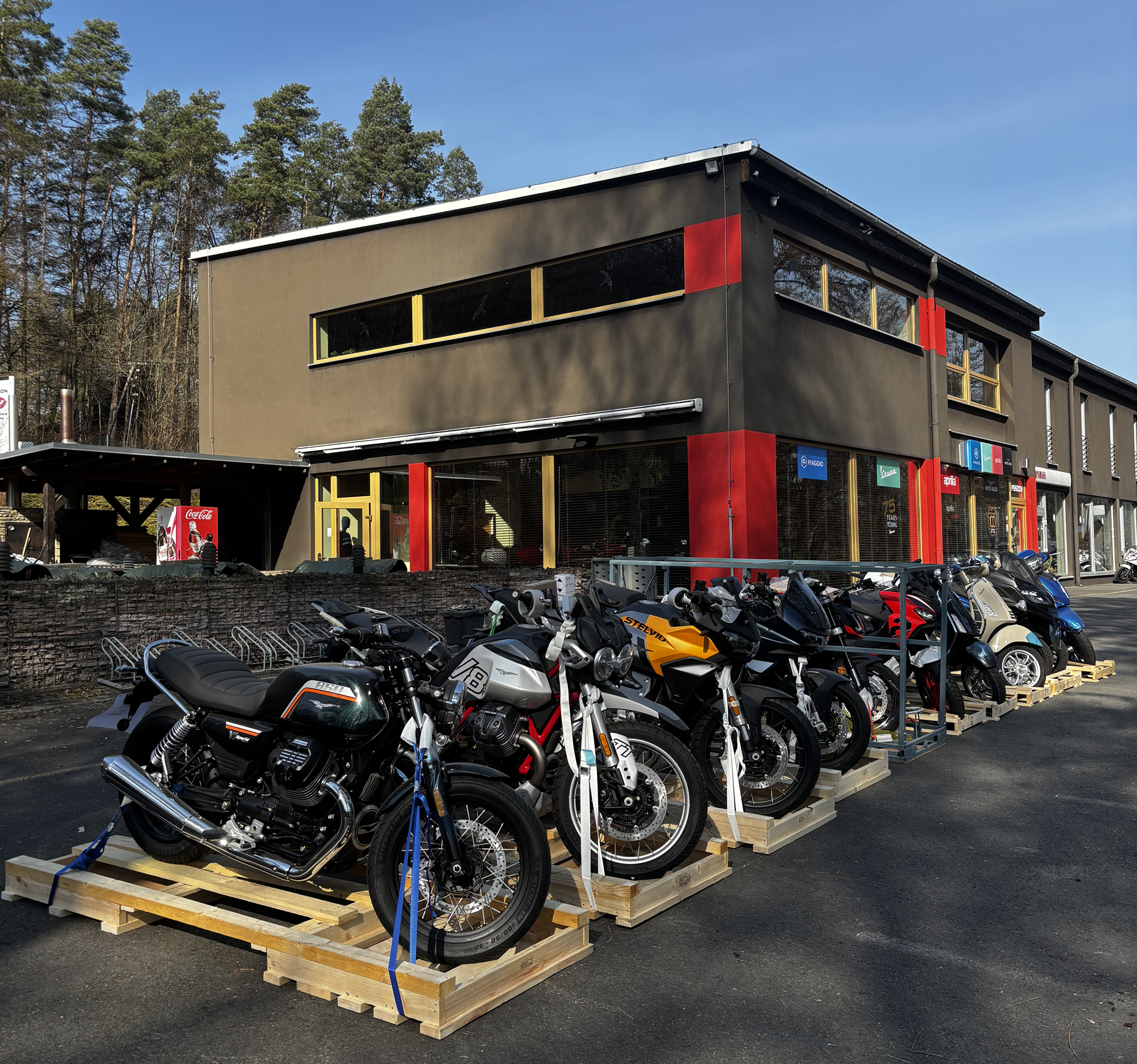 Přijely nové demo motorky!