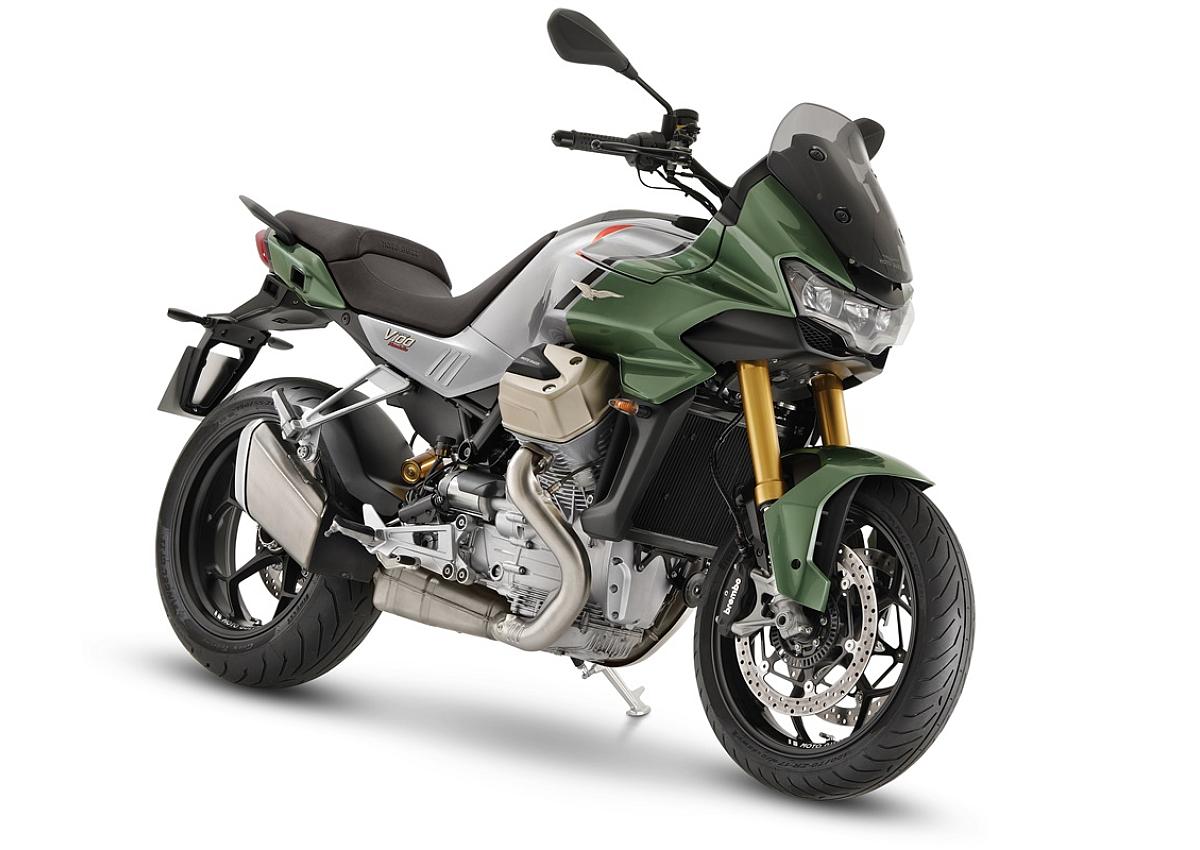Moto Guzzi V100 MANDELLO, Verde 2121, E5, investom moto Zlín, 