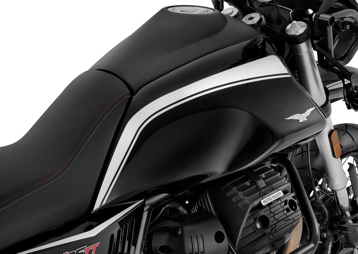 Moto Guzzi V85 TT, investom moto Zlín, enduro GUARDIA D'ONORE