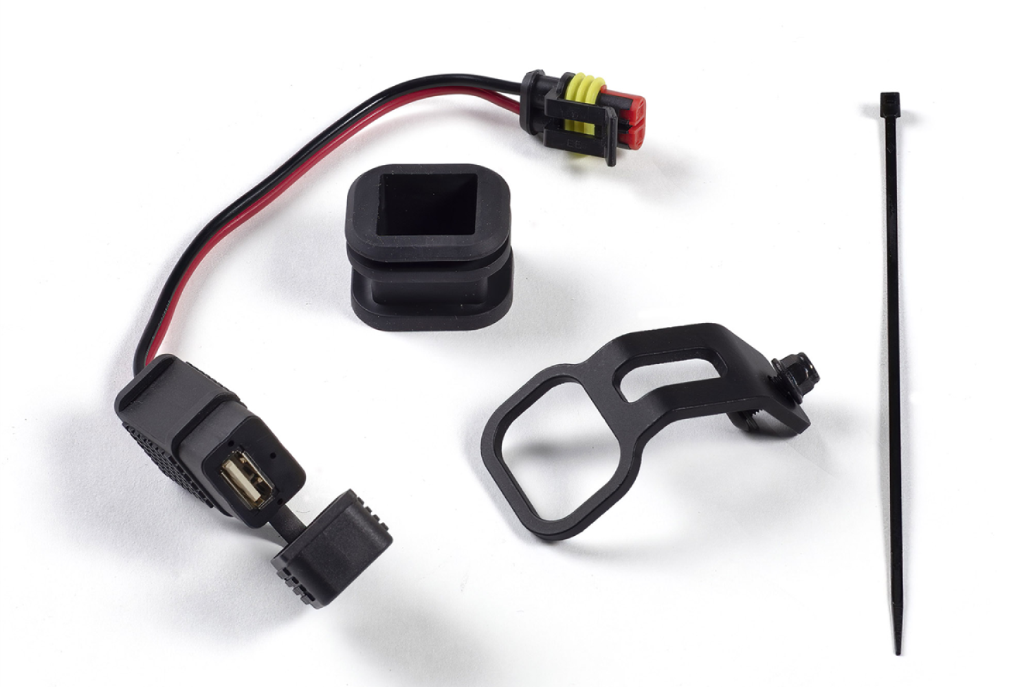 Zásuvka USB s držákem