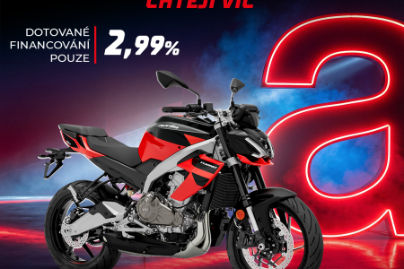 Tvoje první opravdová Aprilia