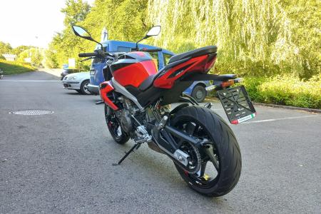 Investom moto Zlín, Aprilia Tuono 457