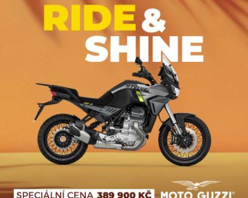Zvýhodněná cena Moto Guzzi nebo financování s úrokem 0 %