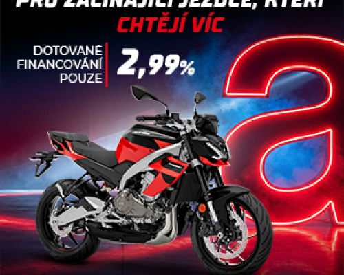 Tvoje první opravdová Aprilia