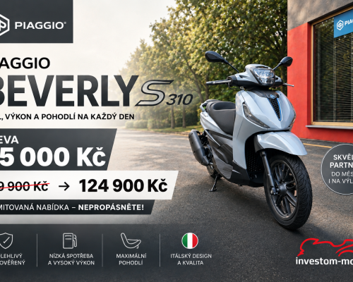 SLEVA 35 000 Kč na Beverly S 310