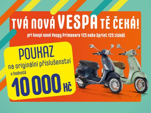 investom-moto, Zlín, Vespa voucher, Vespa Zlín 