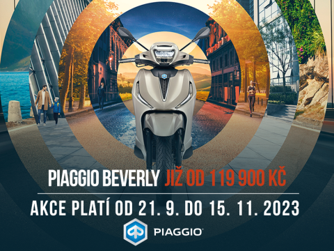 piaggio beverly investom moto zlín